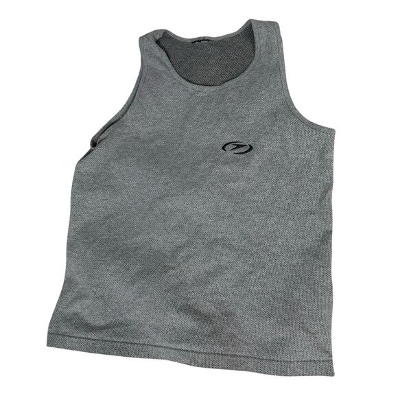 Gymshark Gray Textured Sleeveless Training Tank Size S - Picture 1 of 4
